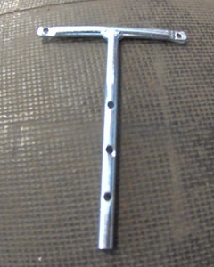 Closure arm for hopper Ø89